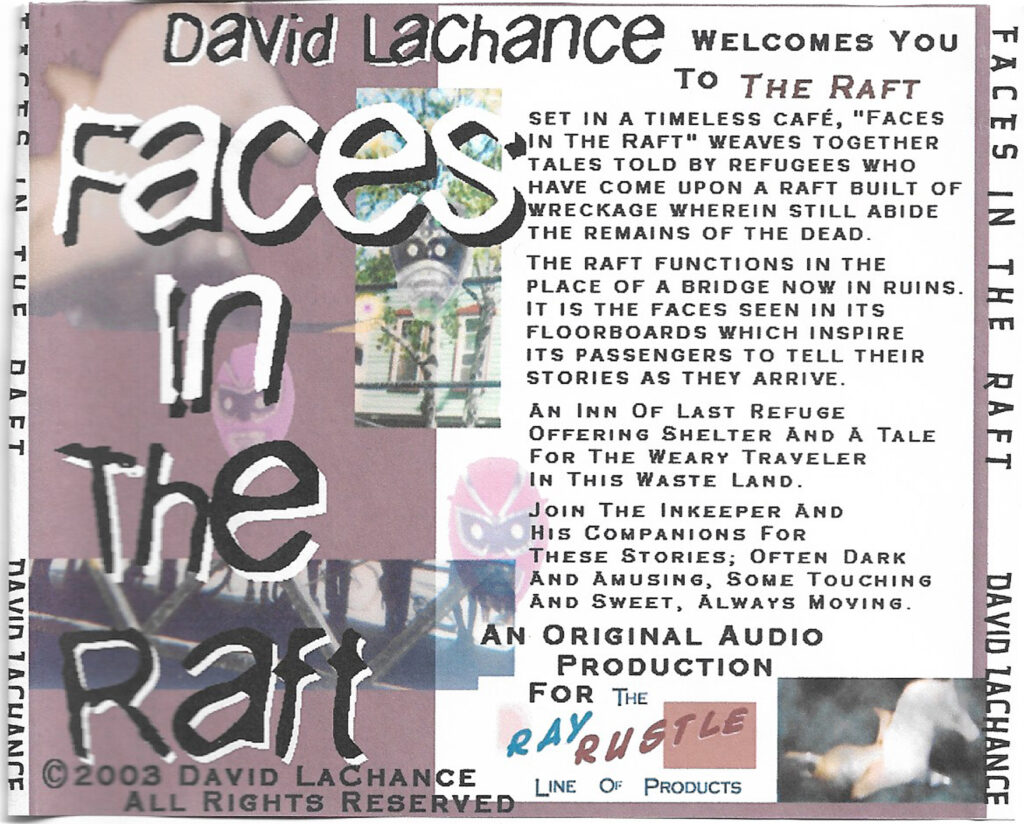 Faces In the Raft - Inside Cover