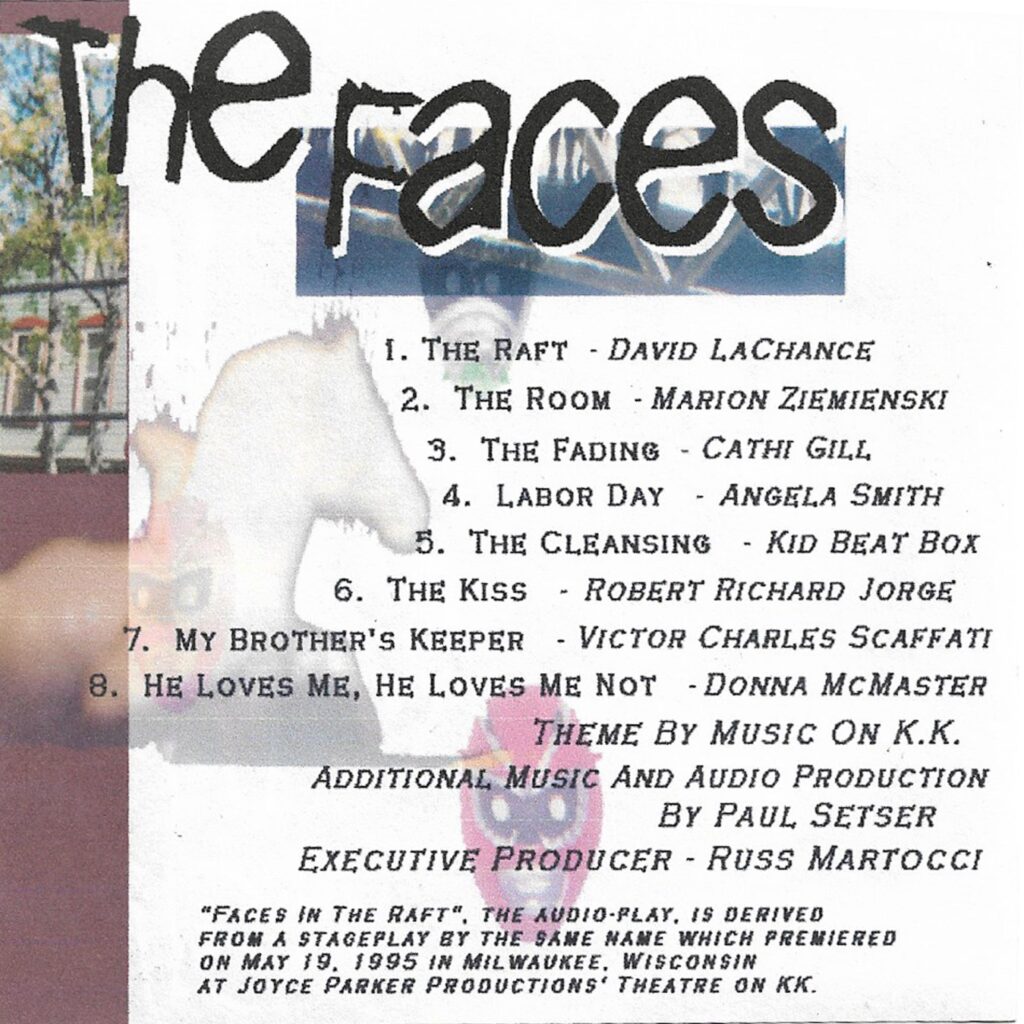 Faces in the Raft - Back cover