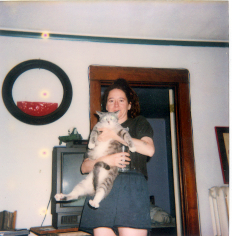 Michele Strader and Buga at Wes' by Ray Hernandez