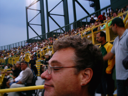 Rustle At Lambeau Field by Ray Hernandez