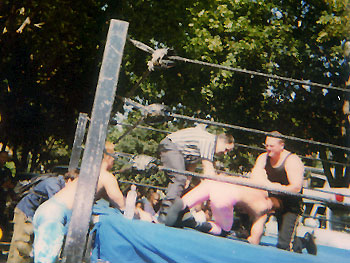 Wrestlers photo by Ray Hernandez
